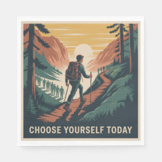 Choose Yourself Today Serviette