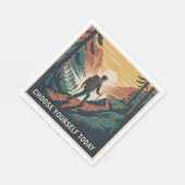 Choose Yourself Today Serviette (Ecke)