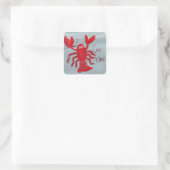 Chop Chop Hummer Öl gemaltes Sticker (Tasche)
