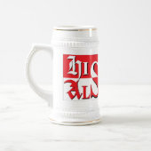 Chop Geschichte Elsass - Elsàss Gschicht Bierglas (Links)