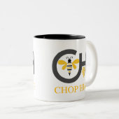 CHOP Hive Swag Zweifarbige Tasse (VorderseiteRechts)