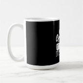 Chop It like Hot Pepper Funny Koch Geschenke Kaffeetasse (Links)