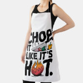 Chop It Like It's Hot - Funny Koch Design Schürze (InSitu)