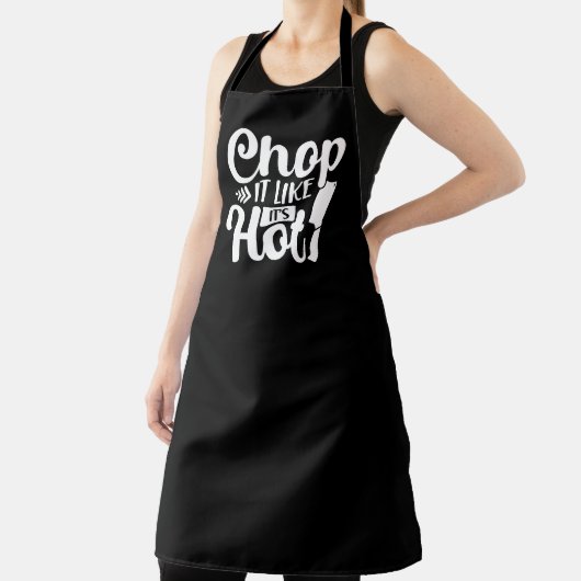 Chop it So, als wäre es heiß lustig Niedlich Schürze (InSitu)