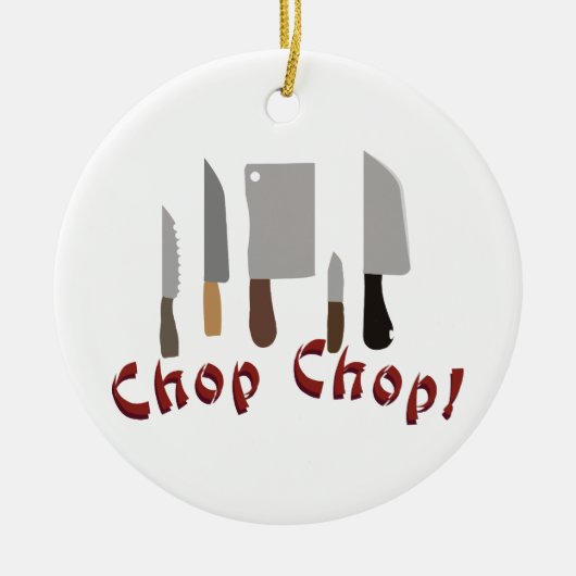 Chop Keramik Ornament (Vorne)