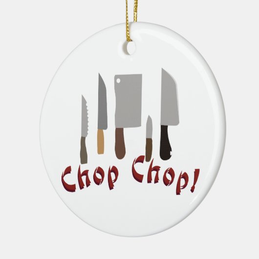 Chop Keramik Ornament (Links)