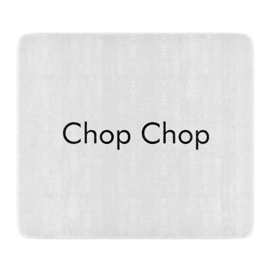 Chop  schneidebrett (Vorderseite)