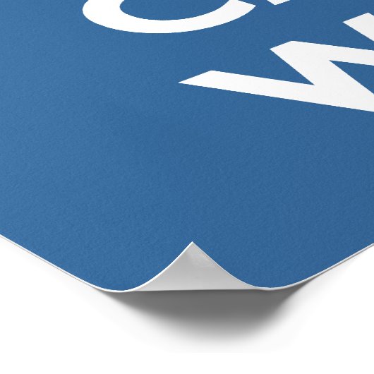 Chop Wood und Carry Water Poster (Ecke)