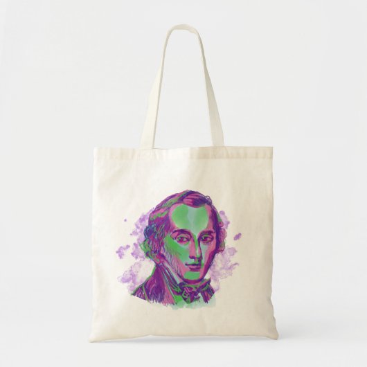 Chopin Aurora Portrait-Tasche Tragetasche (Vorne)