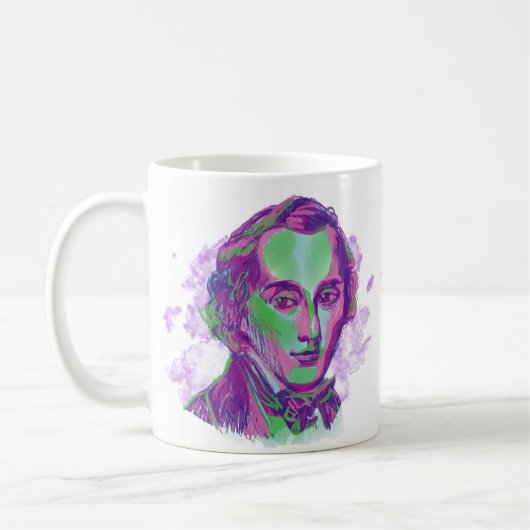Chopin Aurora Portrait Tasse (Links)