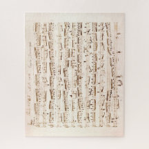 Chopin Classic Music Score Puzzle