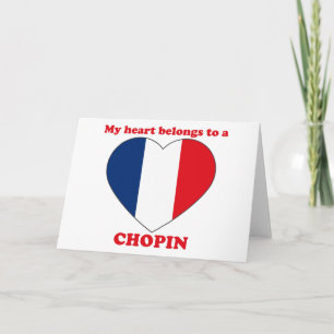 Chopin Feiertagskarte