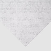 Chopin-Klavier-Polonäse-Manuskript Seidenpapier (Ausschnitt)