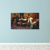 Chopin Klavier spielen Leinwanddruck (Insitu (Holzboden))