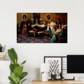 Chopin Klavier spielen Poster (Heimbüro)