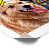 Chopin lebte in Paris. Poster (Ecke)