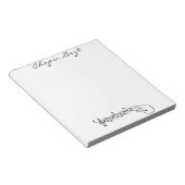 Chopin Liszt Notizblock (angewinkelt)