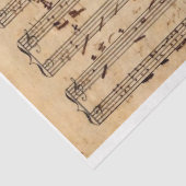 Chopin-Notendecoupage Seidenpapier (Ausschnitt)