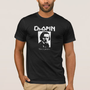 Chopin-Notturno-schwarzer MetallT - Shirt