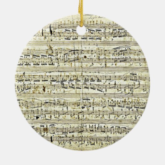 Chopin - Polonaise Keramikornament (Hinten)