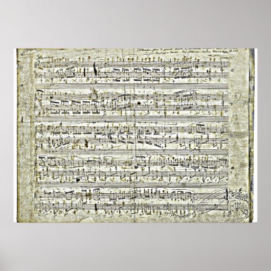 Chopin: Polonaise Poster (Vorne)