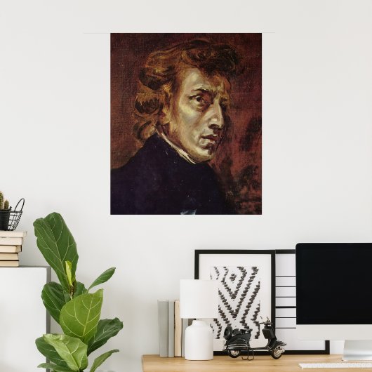 Chopin Portrait Poster (Heimbüro)