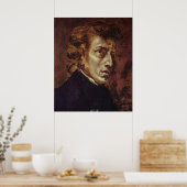 Chopin Portrait Poster (Küche)