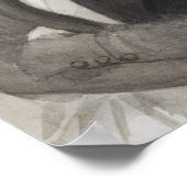 Chopin Portrait Poster (Ecke)