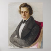 Chopin Portrait Poster (Vorne)