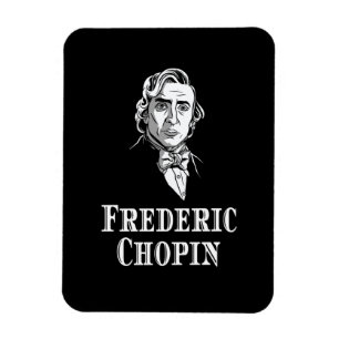 Chopin-Porträt Klassische Musik Magnet