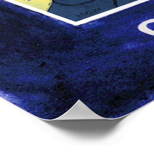 Chopin Poster (Ecke)