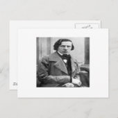 Chopin Postkarte (Vorne/Hinten)