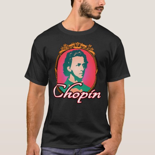 Chopin-T-Stück T-Shirt (Vorderseite)