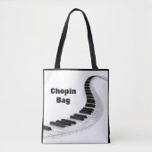 Chopin Tote Bag Tasche (Vorderseite)