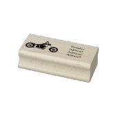 Chopper-Art Motorrad-Abbildung Gummistempel (Stempel)