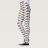 Chopper-Art Motorrad-Abbildung Leggings (Links)