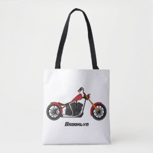 Chopper-Art Motorrad-Abbildung Tasche