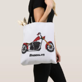 Chopper-Art Motorrad-Abbildung Tasche (Von Nahem)