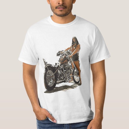 Chopper-Baby T-Shirt (Vorderseite)