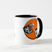 Chopper Custombike Tasse (VorderseiteRechts)
