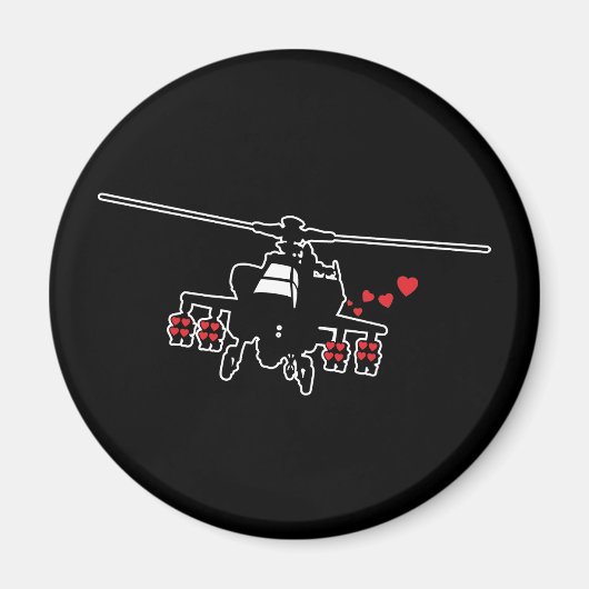 Chopper der Liebe-Maschine Magnet (Vorne)
