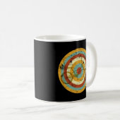 Chopper-Fahrrad mit Sissy-Bar und Bananensitz Kaffeetasse (VorderseiteRechts)