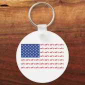 CHOPPER-FLAG-[konvertiert] Schlüsselanhänger (Vorderseite)