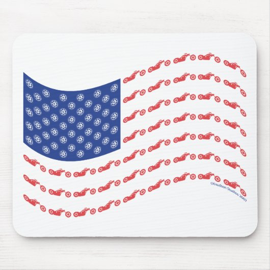 Chopper-Flag Mousepad (Vorne)