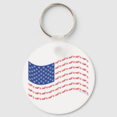 Chopper-Flag Schlüsselanhänger (Vorderseite)