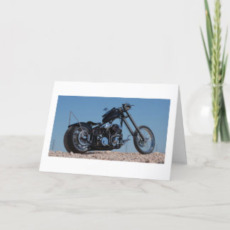 Chopper-Geburtstags-Karte Karte