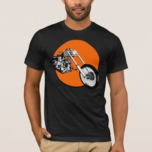 - Chopper - Hardcore Custombike T-Shirt (Vorderseite)