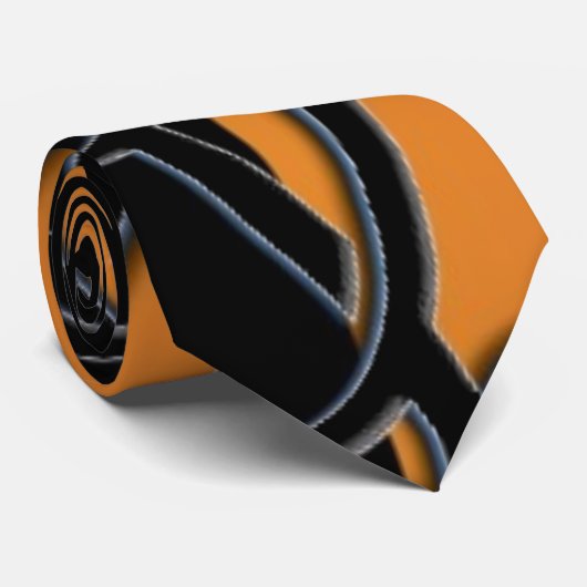 Chopper-Krawatte 2 Krawatte (Gerollt)