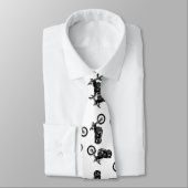 Chopper Mania Print Pattern Krawatte (Gebunden)