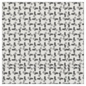 Chopper Mania Print Pattern Stoff (Nahaufnahme)